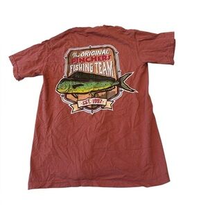 Comfort Colors Rusty Red Original Pinchers Fishing T-Shirt